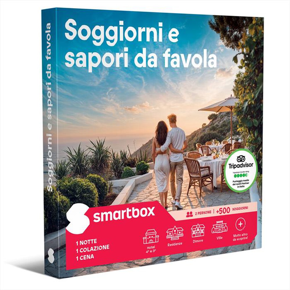Immagine del prodotto SMARTBOX - SOGGIORNI E SAPORI DA FAVOLA-eBox digitale