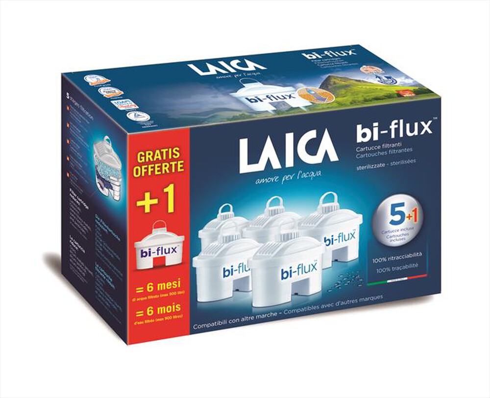 Immagine del prodotto LAICA - F6S 5+1 Filtri Bi-Flux