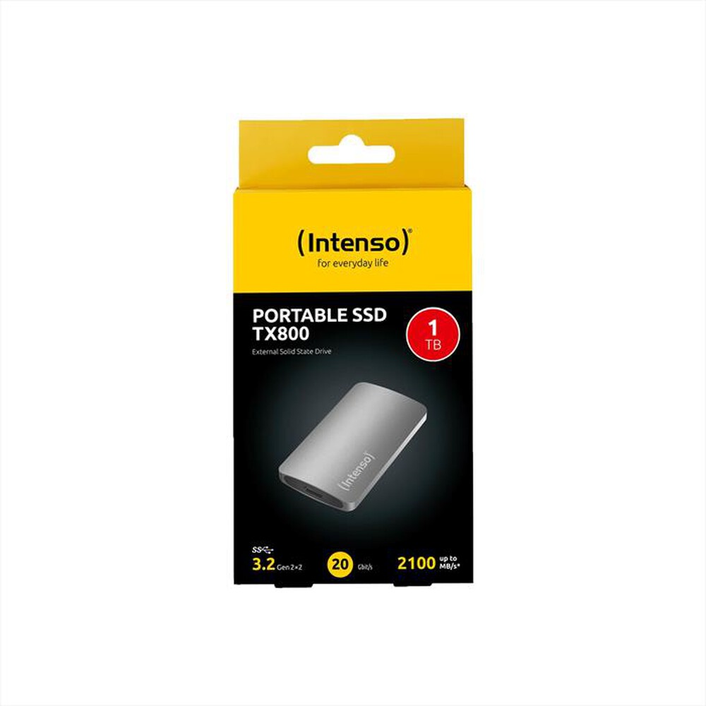 Immagine del prodotto INTENSO - SSD ESTERNA 1 TB TX800-ANTRACITE