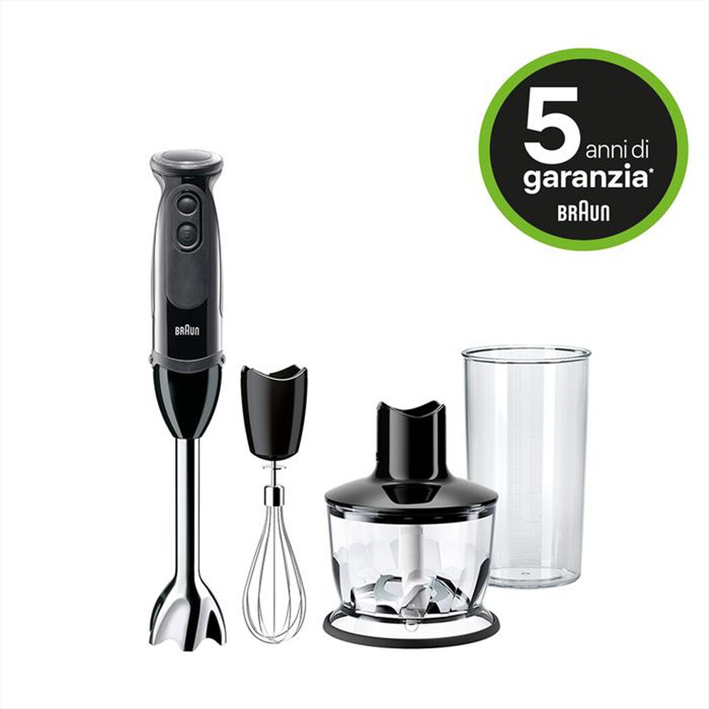 Immagine del prodotto BRAUN - Frullatore a immersione Minipimer MQ5235BK VARIO-Nero