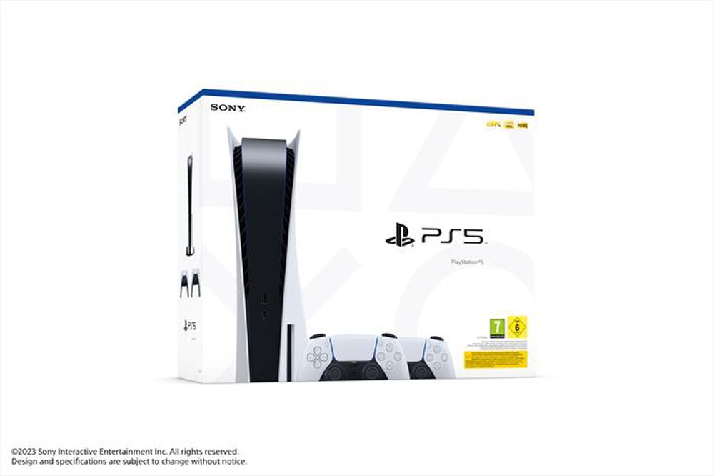 Immagine del prodotto SONY COMPUTER - PS5 STANDARD C + DUALSENSE WHITE