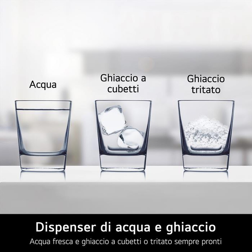 Immagine del prodotto LG - Frigorifero side by side GSGV81EPLL InstaView - E-Black