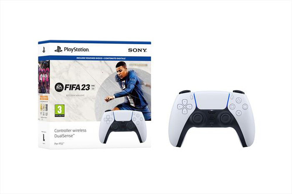 Immagine del prodotto SONY COMPUTER - DualSense White + FIFA 23 + FUT VCH-Bianco