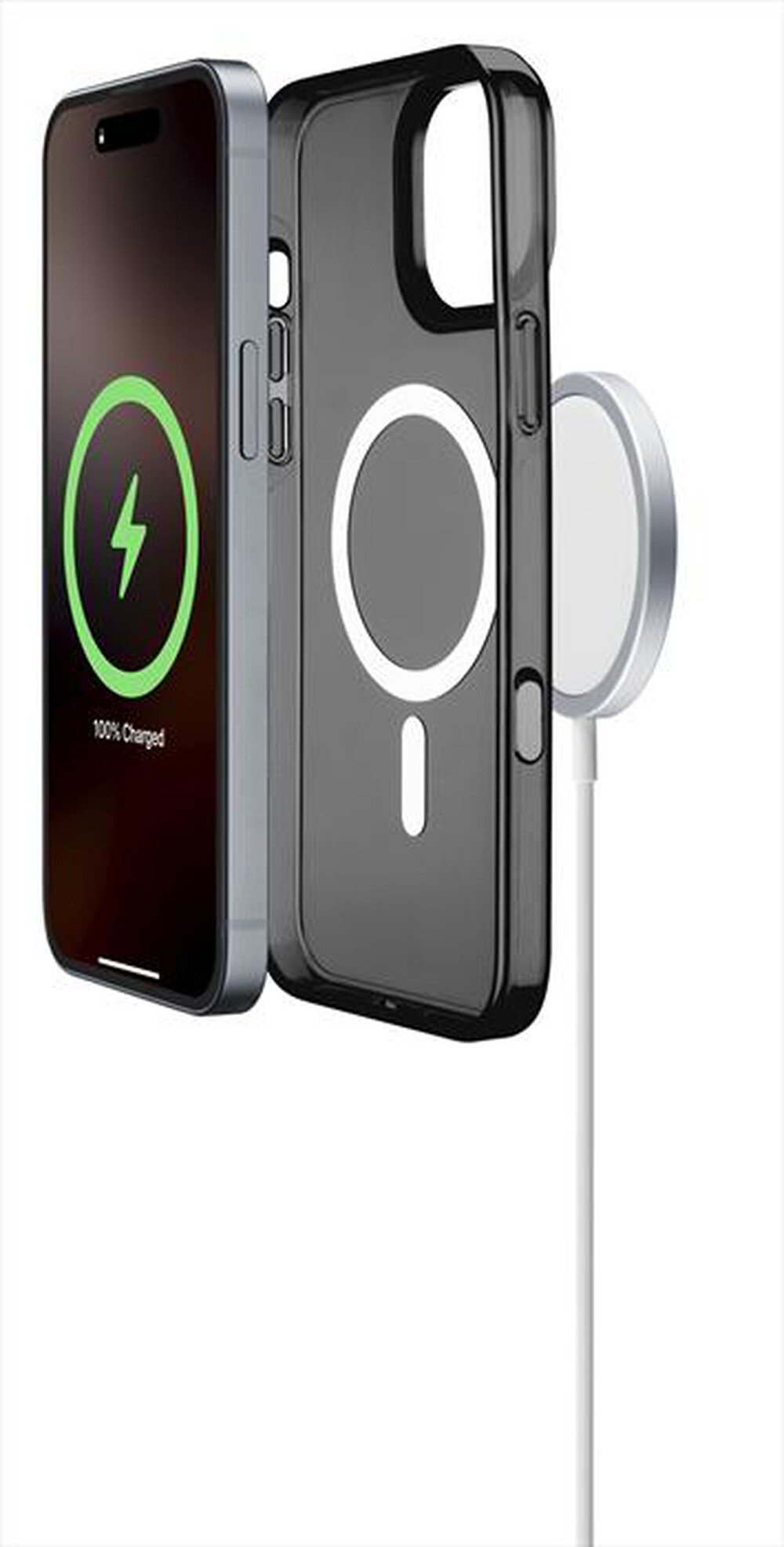 Immagine del prodotto CELLULARLINE - Cover case GLOSS MAG per iPhone 16 Pro Max-Black
