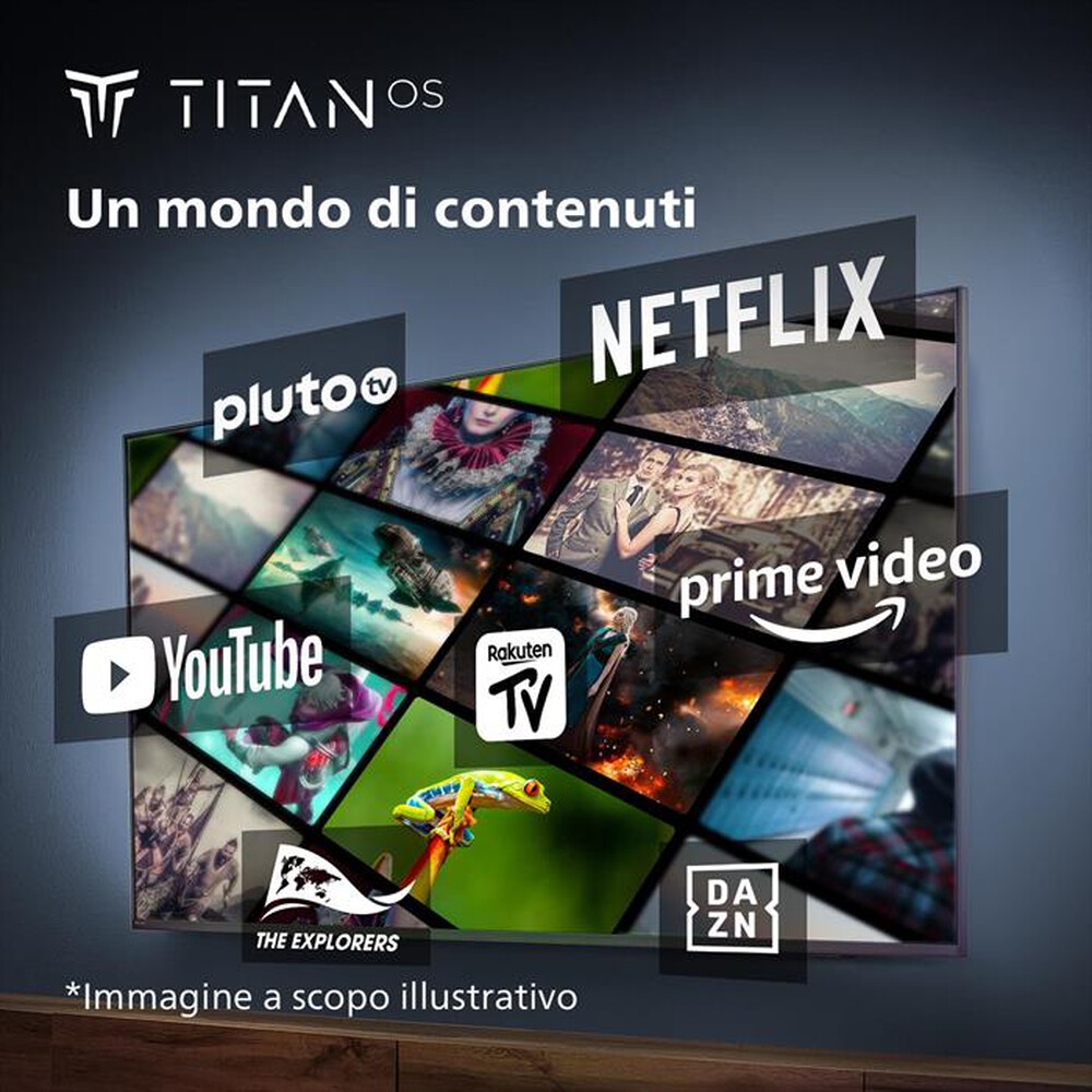 Immagine del prodotto PHILIPS - Smart TV LED UHD 4K 55" 55PUS7609/12-Black