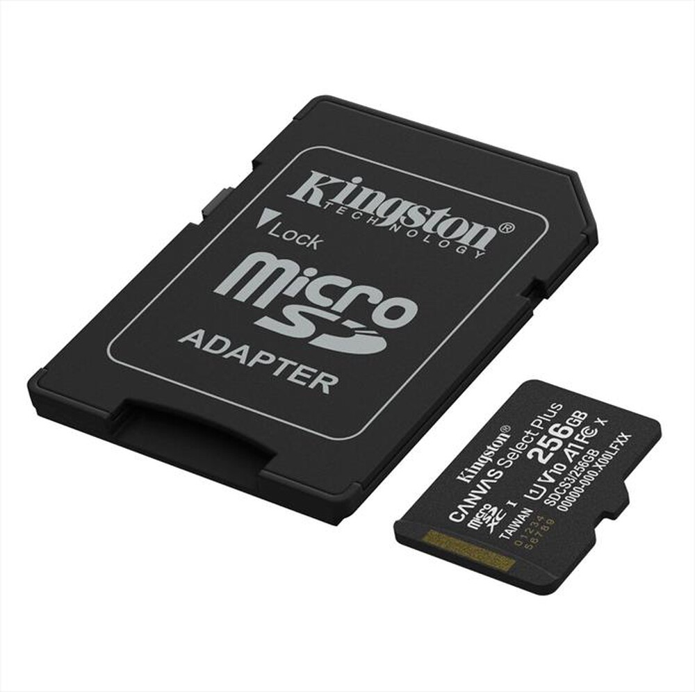 Immagine del prodotto KINGSTON - Scheda di memoria SDCS3/256GB-Nero
