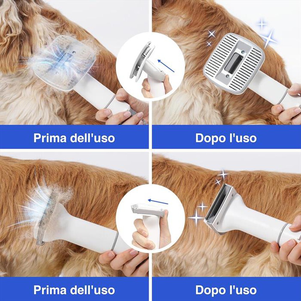 Immagine del prodotto NEAKASA - Kit Toelettatura P0 PRO per animali-Bianco