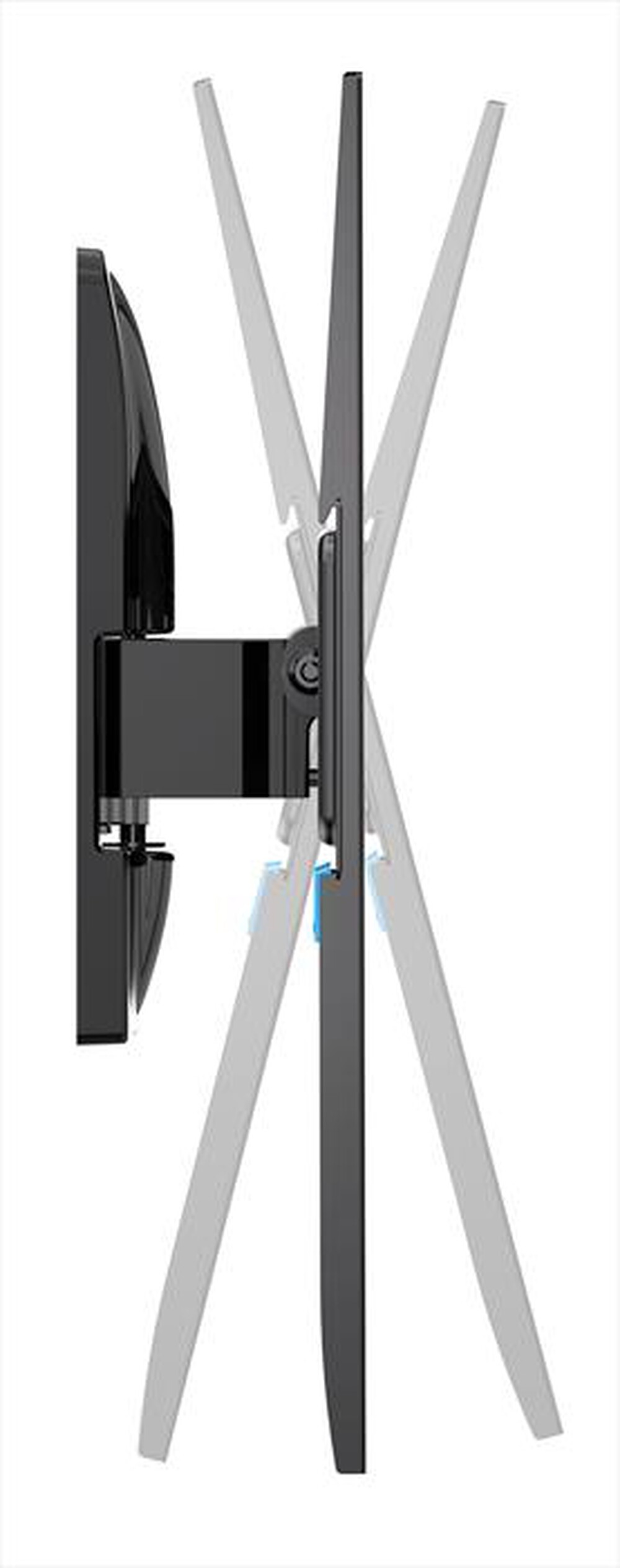 Immagine del prodotto MELICONI - Supporto TV EXTRA 400 TILT N TURN CG 45 Kg-Nero