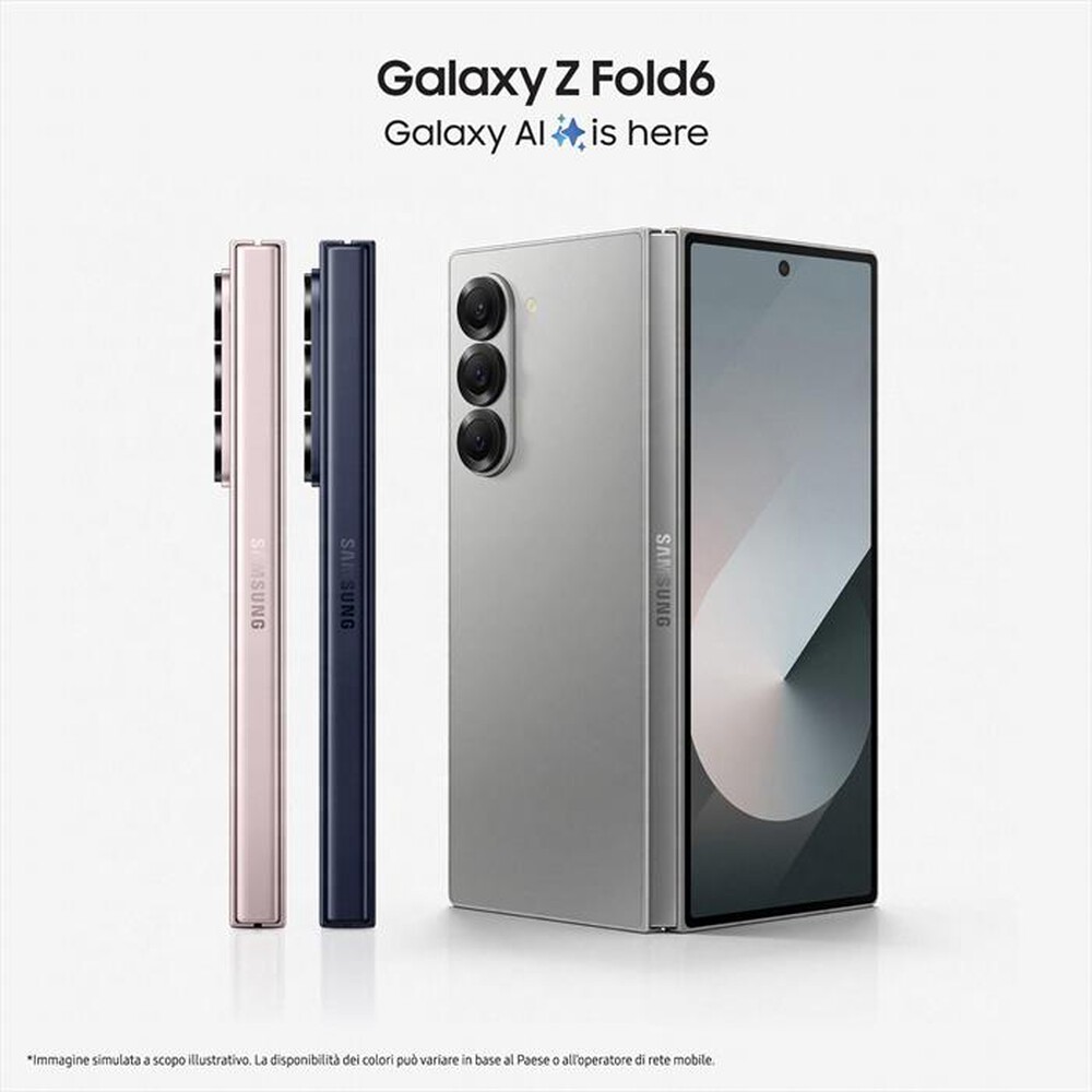 Immagine del prodotto SAMSUNG - Galaxy Z Fold6 12GB + 1TB-Pink