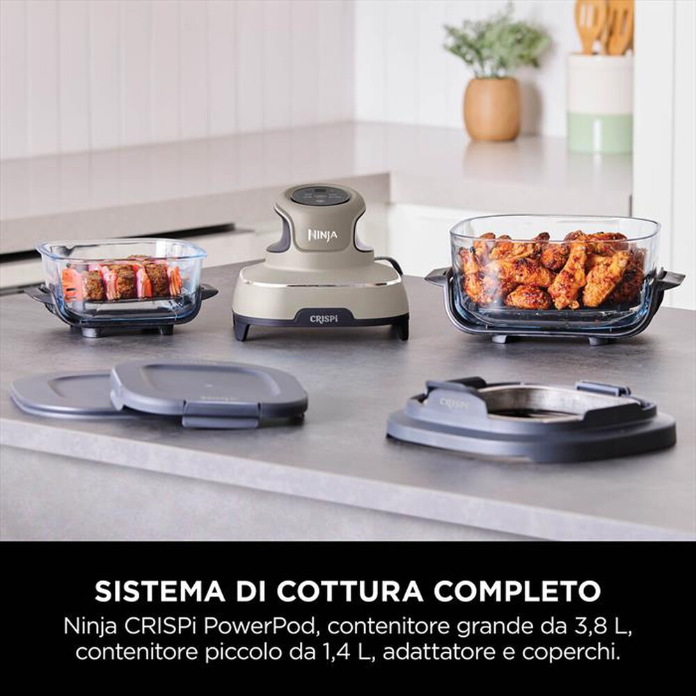 Immagine del prodotto NINJA - Friggitrice ad aria portatile Crispi FN101EUST-Tortora