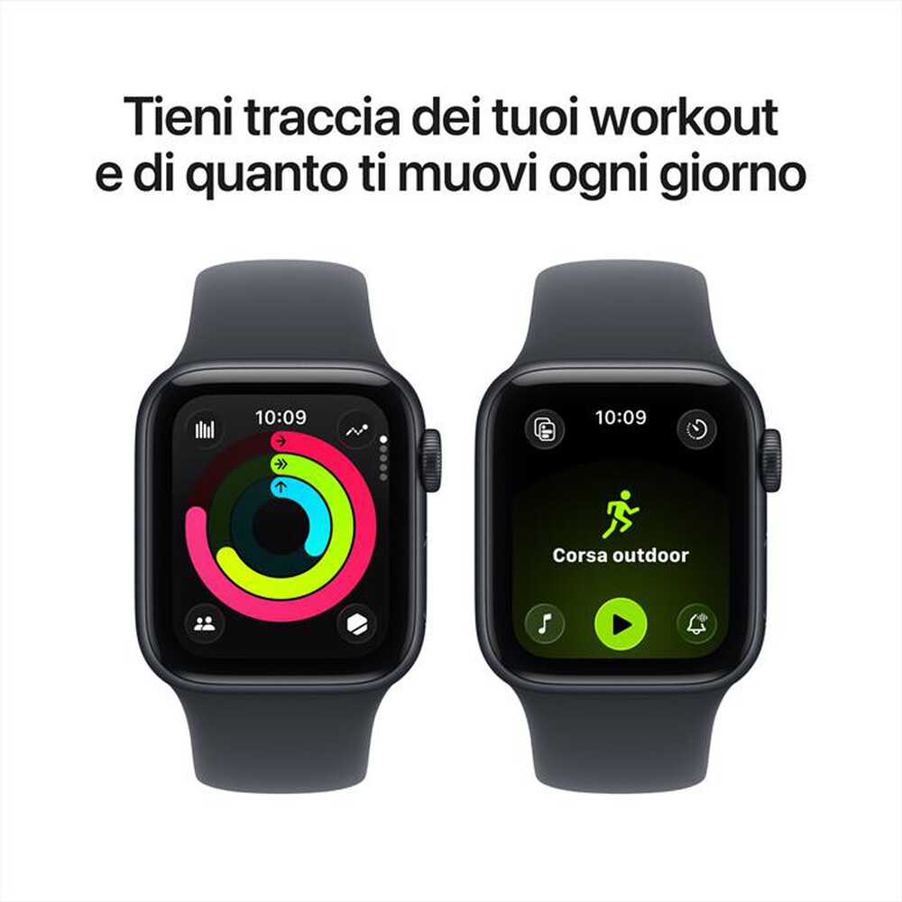 Immagine del prodotto APPLE - Watch SE 3 GPS 40mm Alluminio-Sport Band Mezzanotte - S/M
