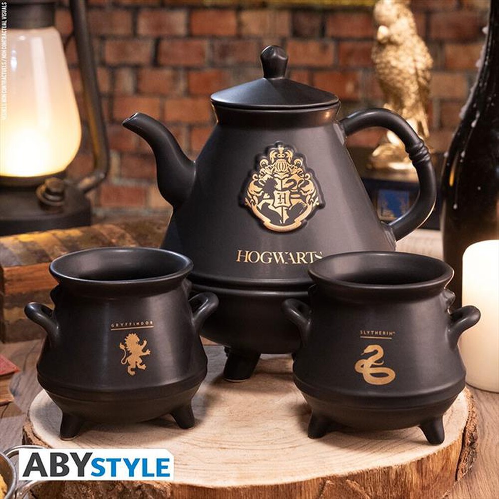 Immagine del prodotto ABYSSE - HARRY POTTER - TEIERA - SET CON CALDERONI HOGWARTS-Nero