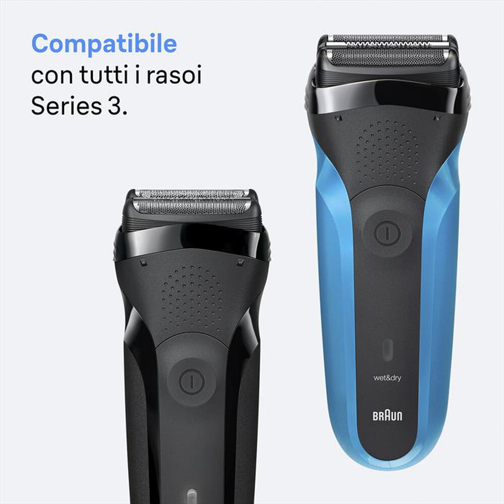 Immagine del prodotto BRAUN - Testina di Ricambio ORIGINALE MALHRREMKP 21B-NERO