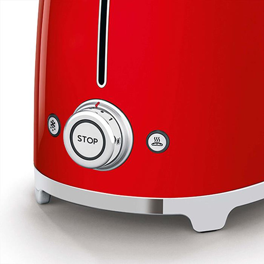 Immagine del prodotto SMEG - Tostapane 50's Style 2x2 fette &ndash; TSF01RDEU-rosso