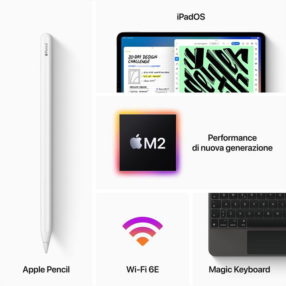 Immagine del prodotto APPLE - iPad Pro 12.9" WI-FI 256GB-Grigio Spaziale