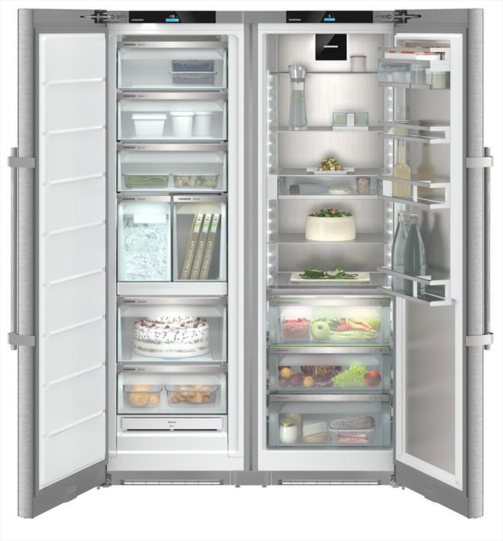 Immagine del prodotto LIEBHERR - Frigorifero side by side XRFST 5295-20 Classe D-Acciaio SmartSteel