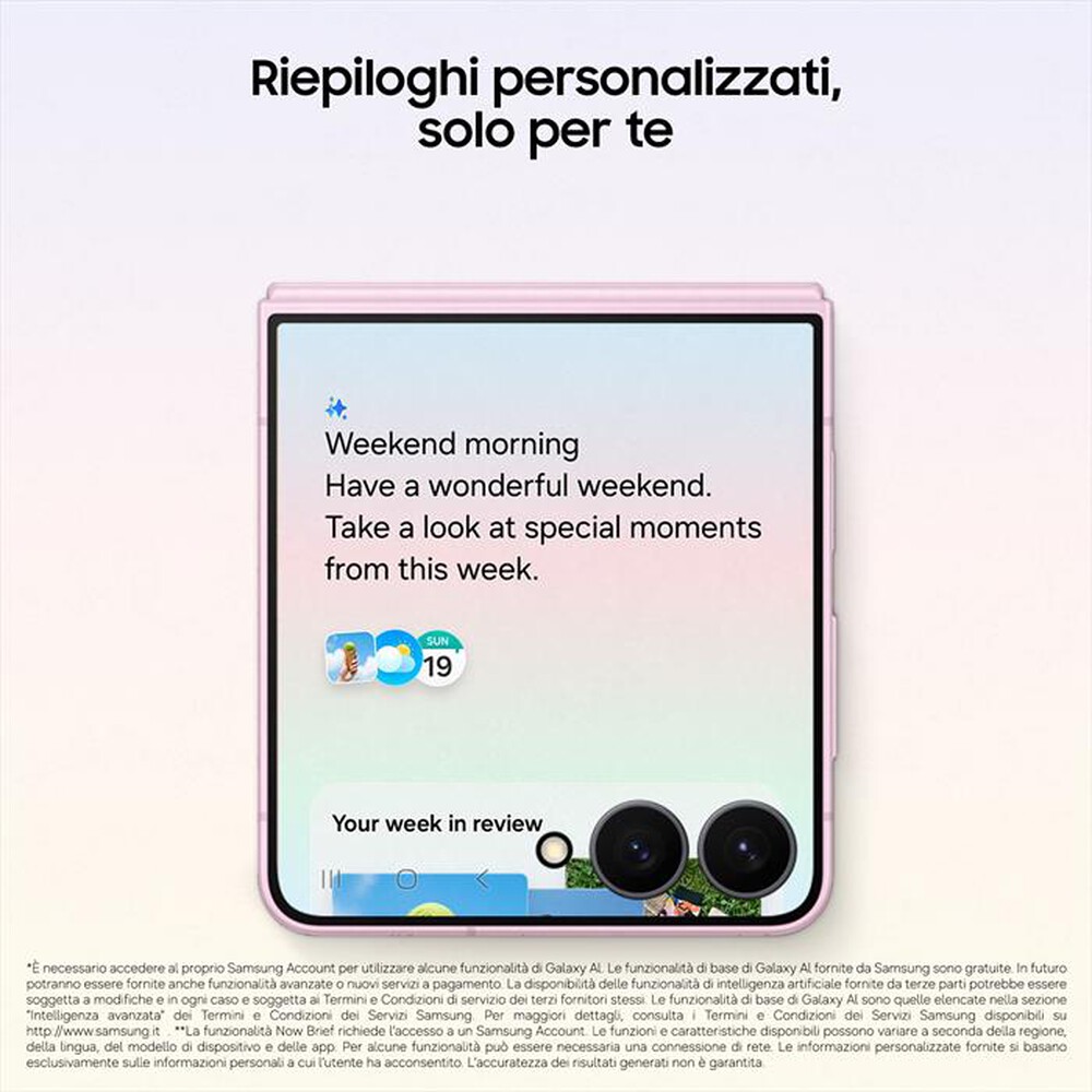 Immagine del prodotto SAMSUNG - Galaxy Z Flip8 12+256GB-Graphite