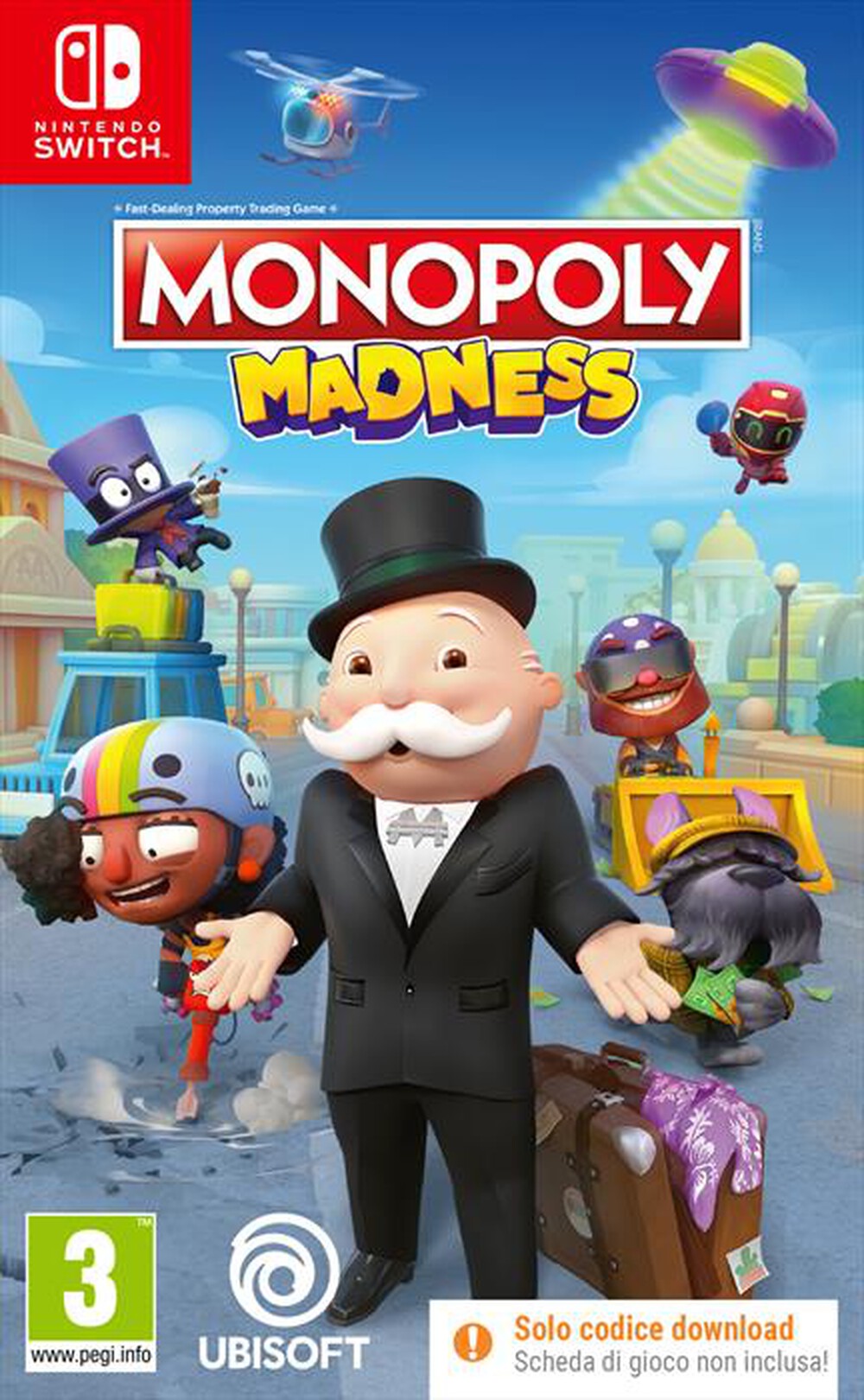 Immagine del prodotto UBISOFT - MONOPOLY MADNESS SWITCH CODE IN BOX