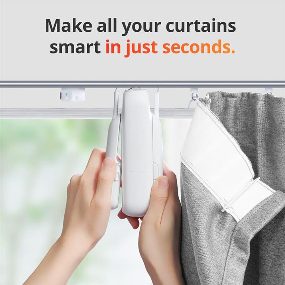 Immagine del prodotto SWITCHBOT - Smart motore elettrico per tende CURTAIN U RAIL 3-BIANCO