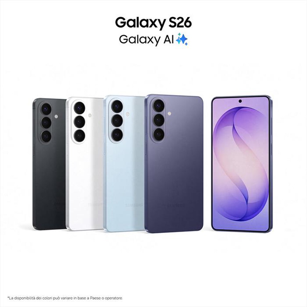 Immagine del prodotto SAMSUNG - Smartphone Galaxy S26 256GB/12GB-Cobalt Violet