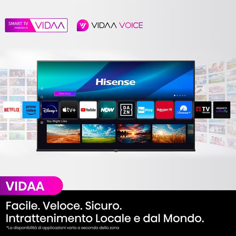 Immagine del prodotto HISENSE - Smart TV Q-LED UHD 4K 55" 55E79NQ-NERO