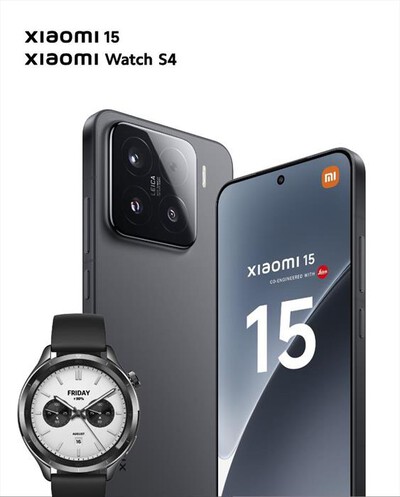XIAOMI - Smartphone XIAOMI 15 12+256G+ WATCH S4-Black