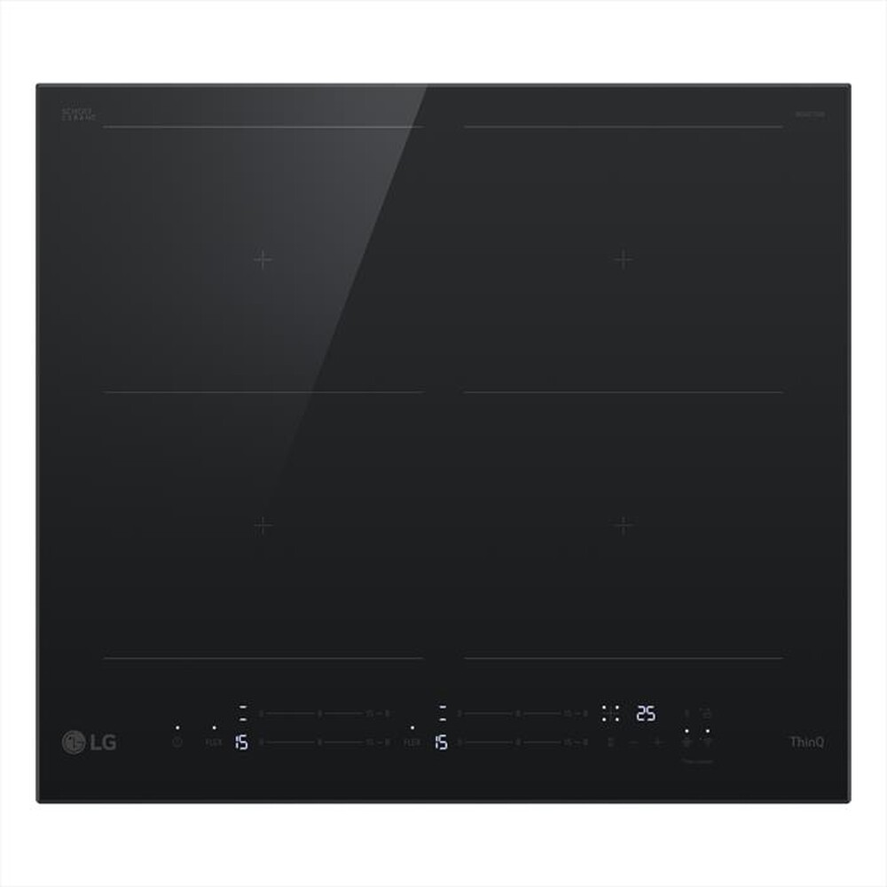 LG - Piano cottura induzione CBIZ2437B 59 cm-Nero Schott