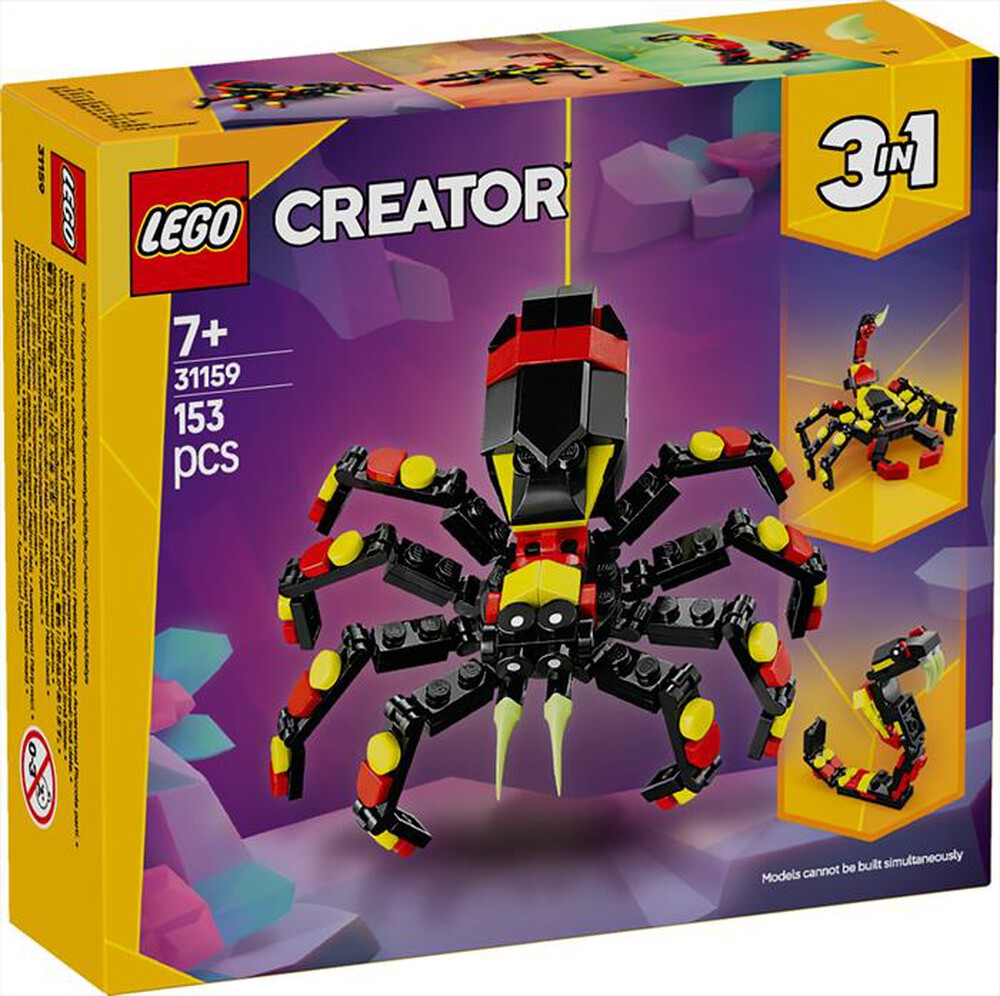 Immagine del prodotto LEGO - CREATOR Animali selvatici ragno trasformista 31159