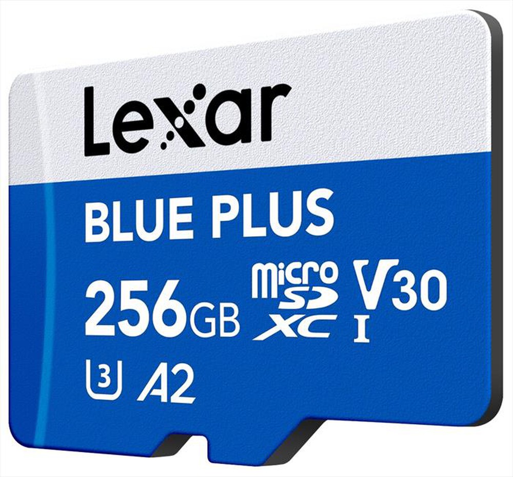 Immagine del prodotto LEXAR - 256GB MICROSDXC PLUS-Blue/White