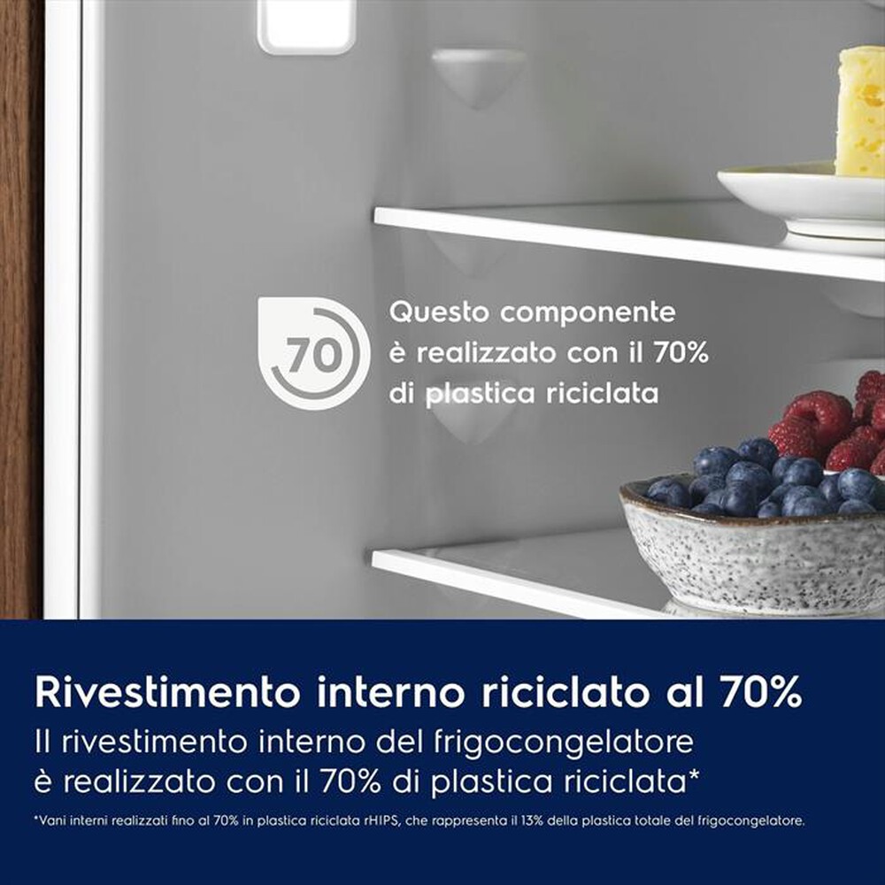 Immagine del prodotto ELECTROLUX - Frigorifero combinato ENA7CD18S Classe D 249lt-Bianco