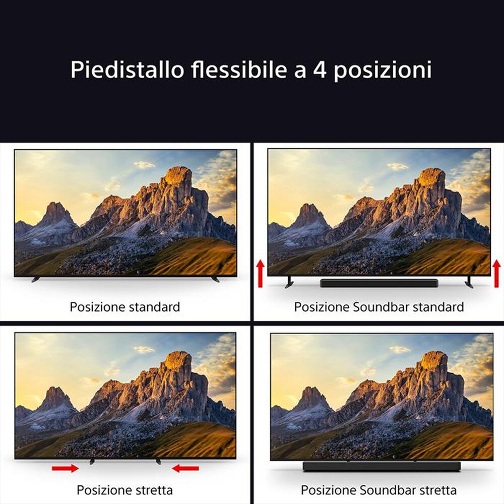 Immagine del prodotto SONY - Smart TV MINI LED UHD 4K 85" K85XR70PAEP-Nero