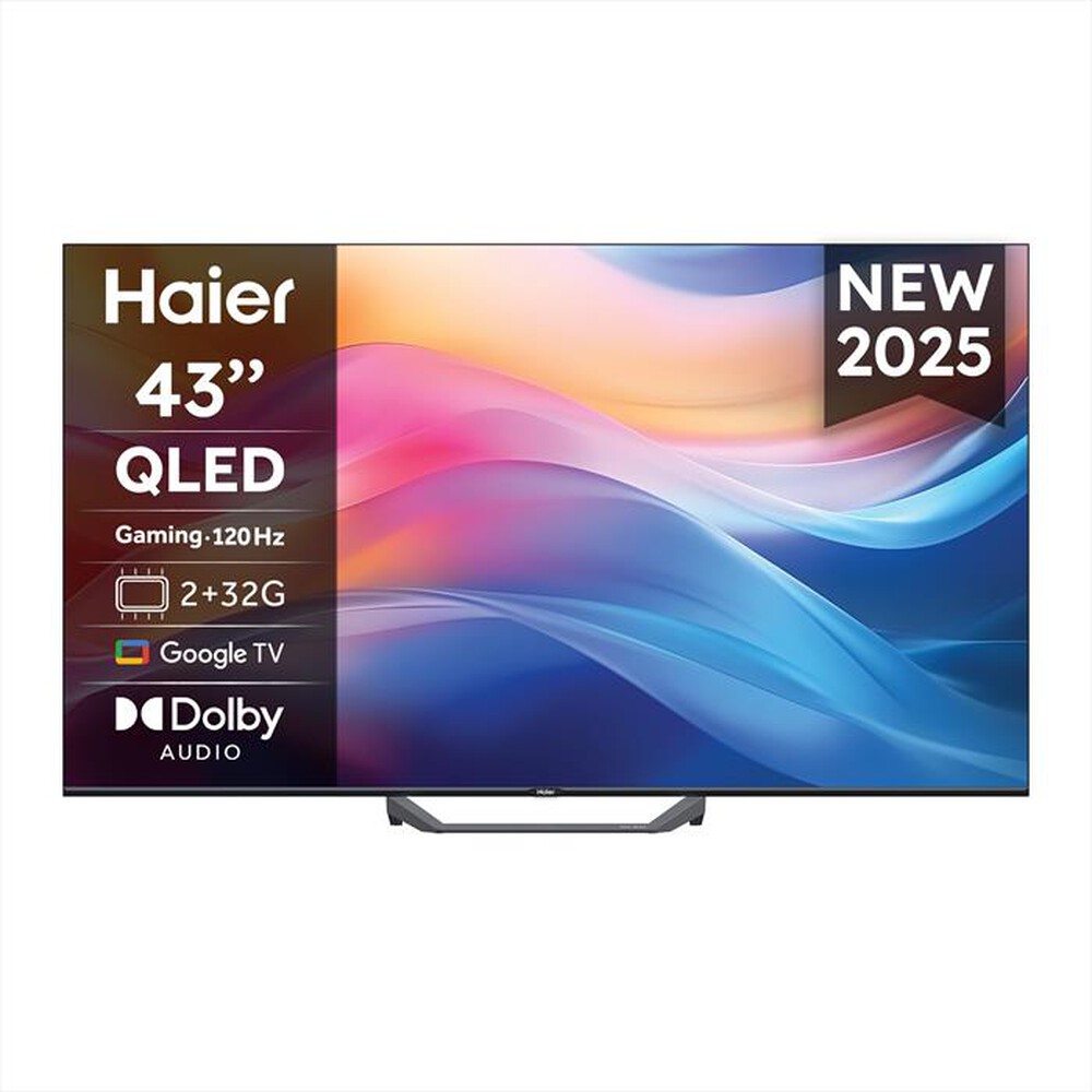 Immagine del prodotto HAIER - Smart TV QLED UHD 4K 43" H43S80FUX-Nero