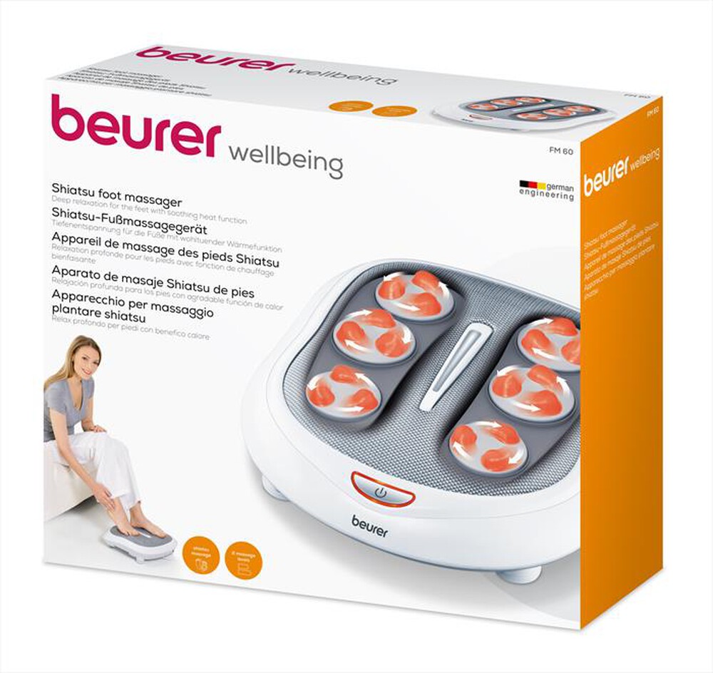 Immagine del prodotto BEURER - Massaggiatore plantare FM 60 SHIATSU-Grigio