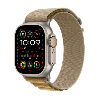 APPLE - Watch Ultra 2 GPS + Cellular 49mm Titanio-Naturale Alpine Loop Sahara S