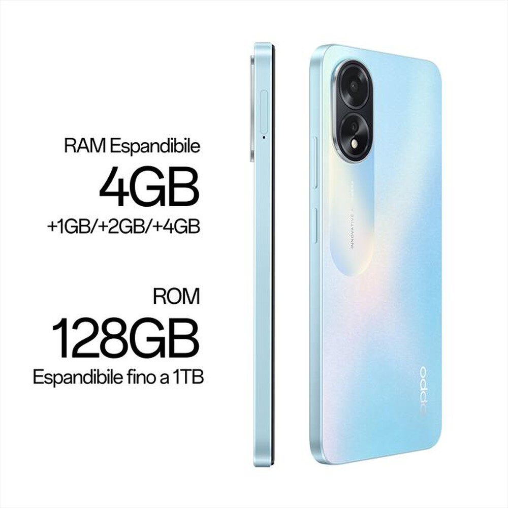 Immagine del prodotto OPPO - Smartphone A18 4+128-GLOWING BLUE