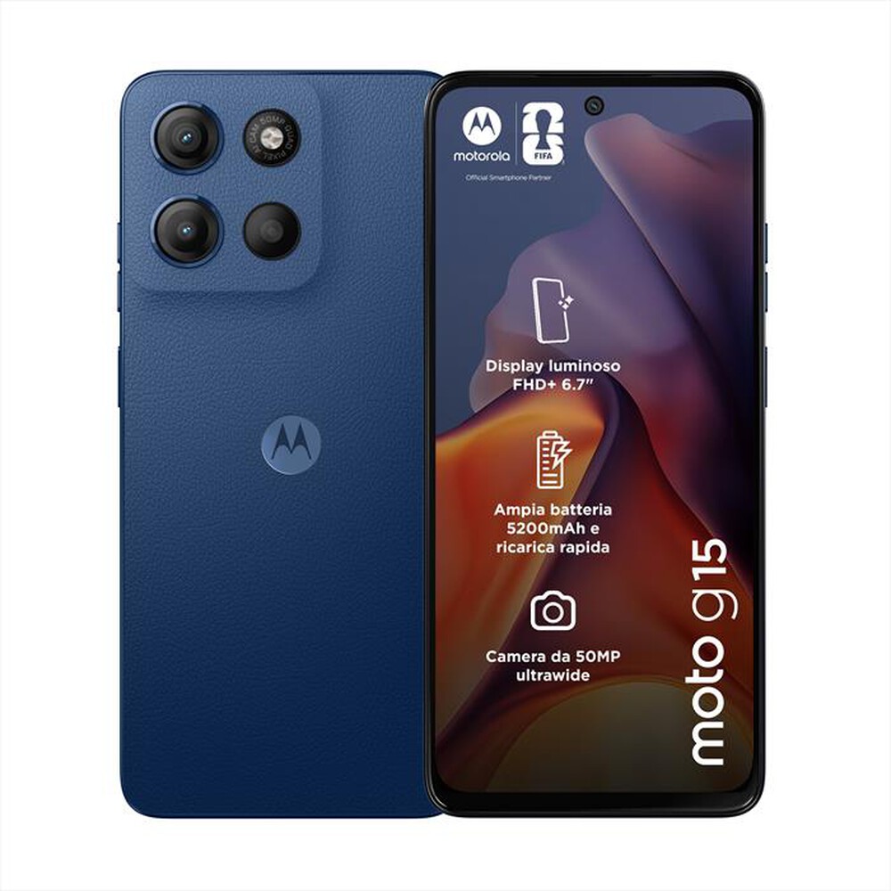 Immagine del prodotto MOTOROLA - Smartphone MOTO G15 8/512-Sea blue