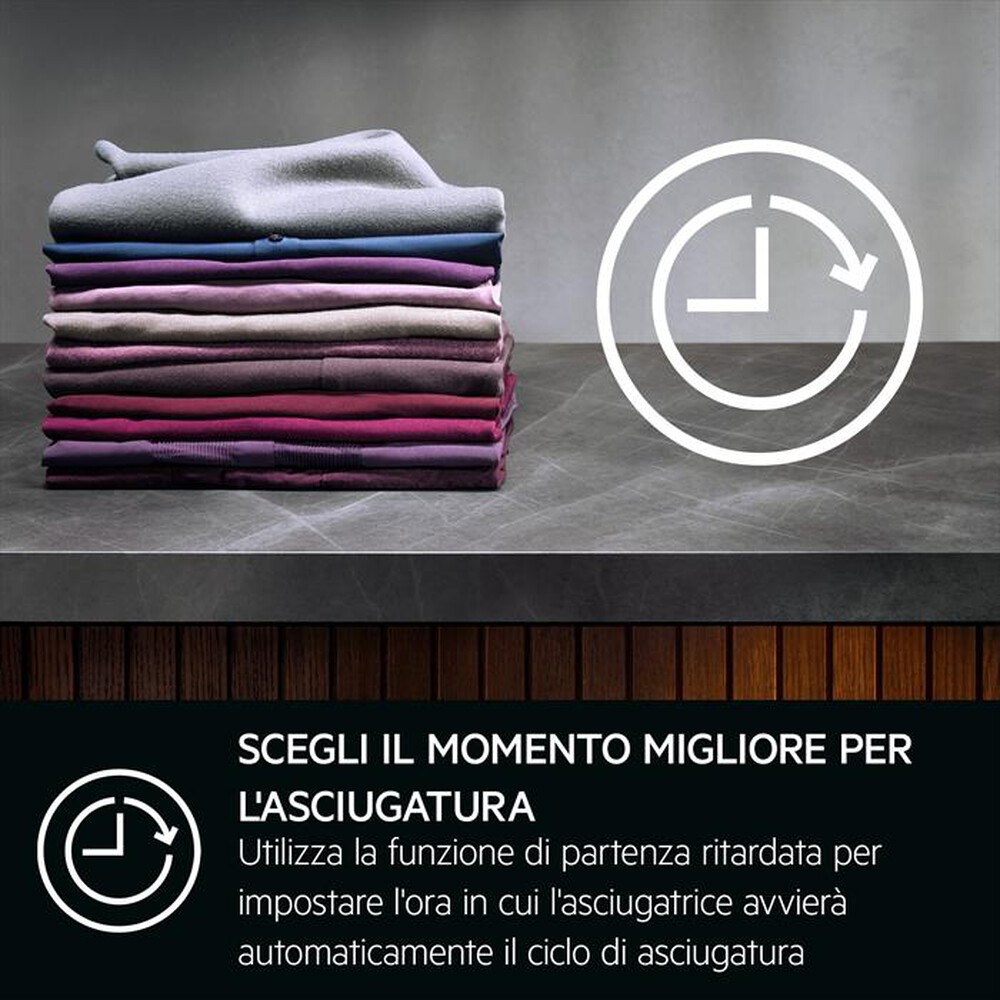 Immagine del prodotto AEG - Asciugatrice TR7HE9C 9 Kg Classe C-Bianco
