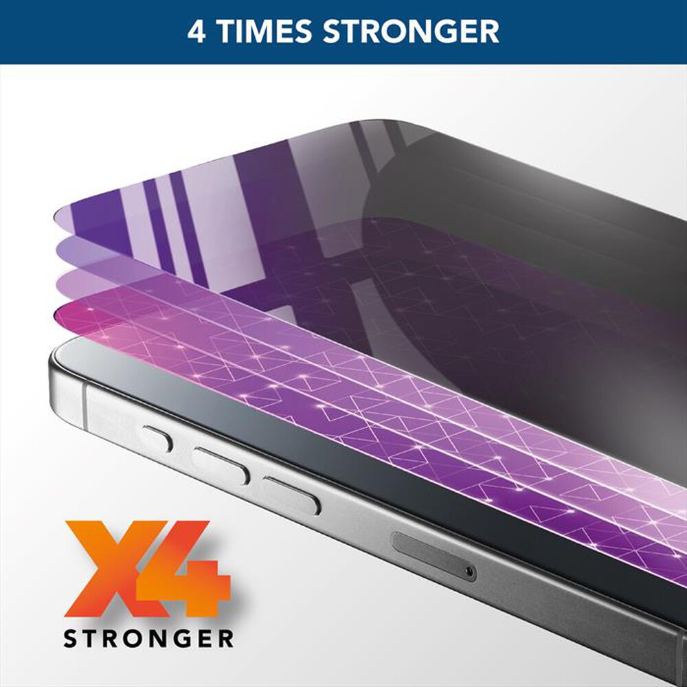 Immagine del prodotto CELLULARLINE - Pellicola protettiva XTREME PRIVACY IPHONE 16E-Trasparente