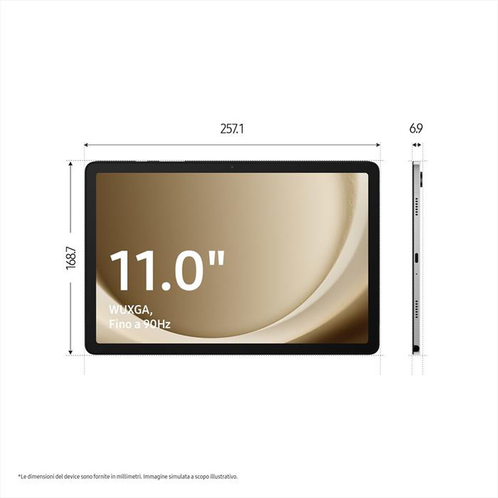 Immagine del prodotto SAMSUNG - GALAXY TAB A9+ WIFI 128GB-Gray