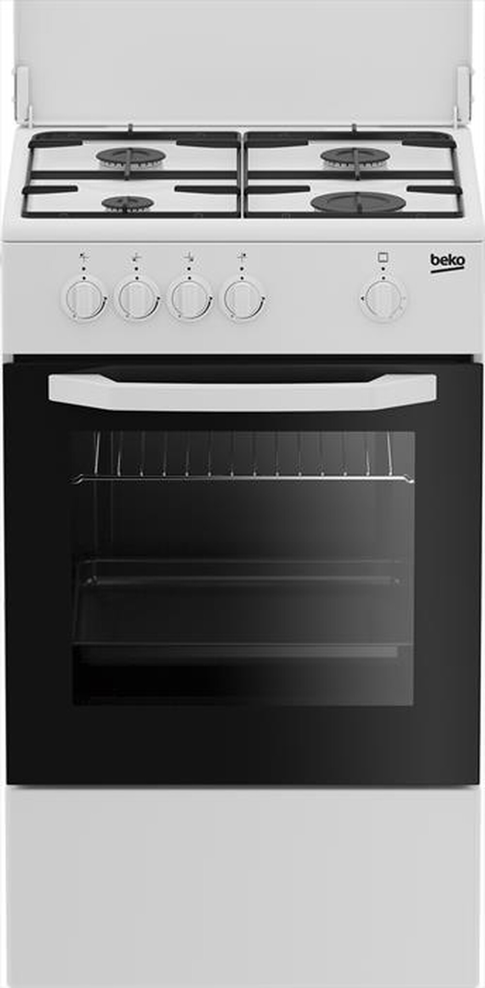 Immagine del prodotto BEKO - Cucina a gas CSG42009DW-Nero, Bianco