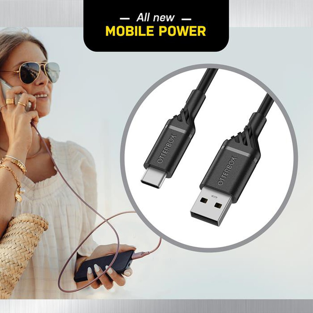 Immagine del prodotto OTTERBOX - CAVO USB-C A USB-C C 2M FAST CHARGE-BIANCO