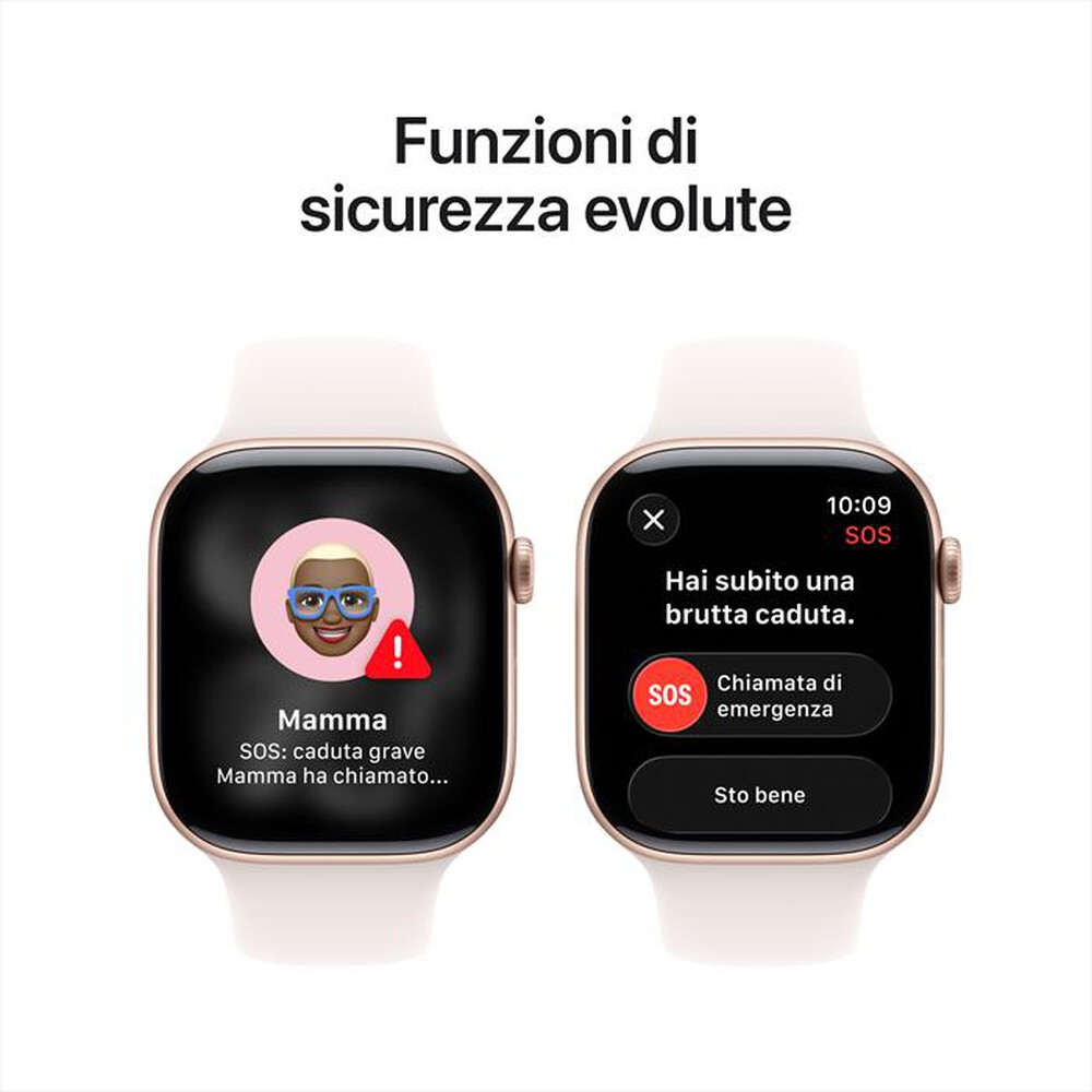 Immagine del prodotto APPLE - Watch Series 11 GPS + Cellular 46mm Alluminio-Oro Rosa - Band Rosa Fard S/M