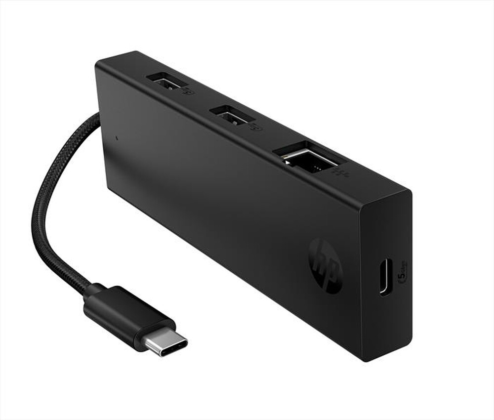 Immagine del prodotto HP - HUB USB-C PORTATILE-Nero