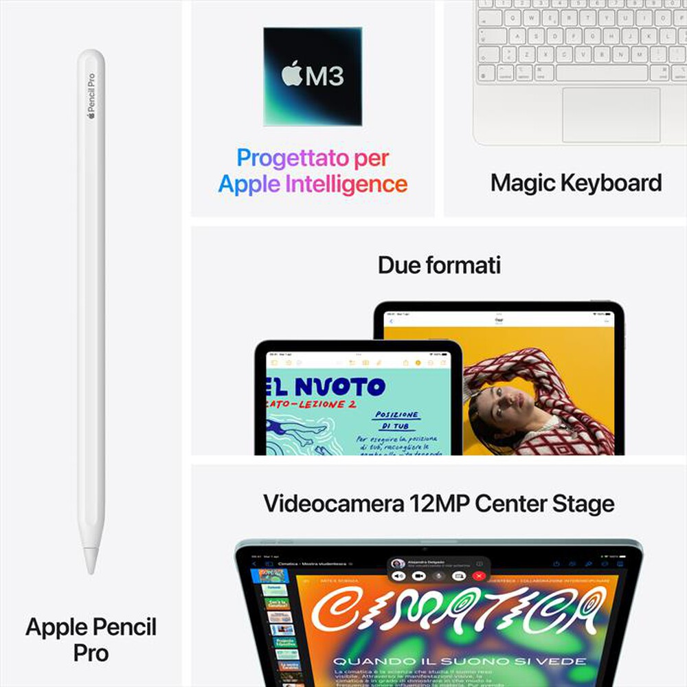 Immagine del prodotto APPLE - iPad Air 13" Wi-Fi 256GB (2025)-Viola