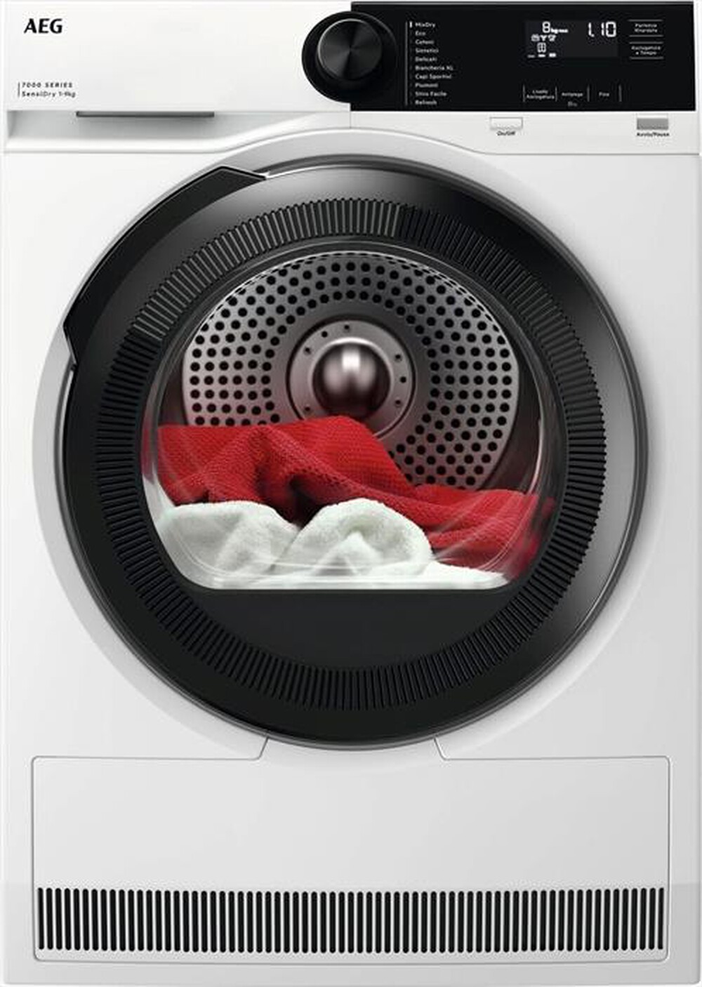 Immagine del prodotto AEG - Asciugatrice TR7HE9C 9 Kg Classe C-Bianco
