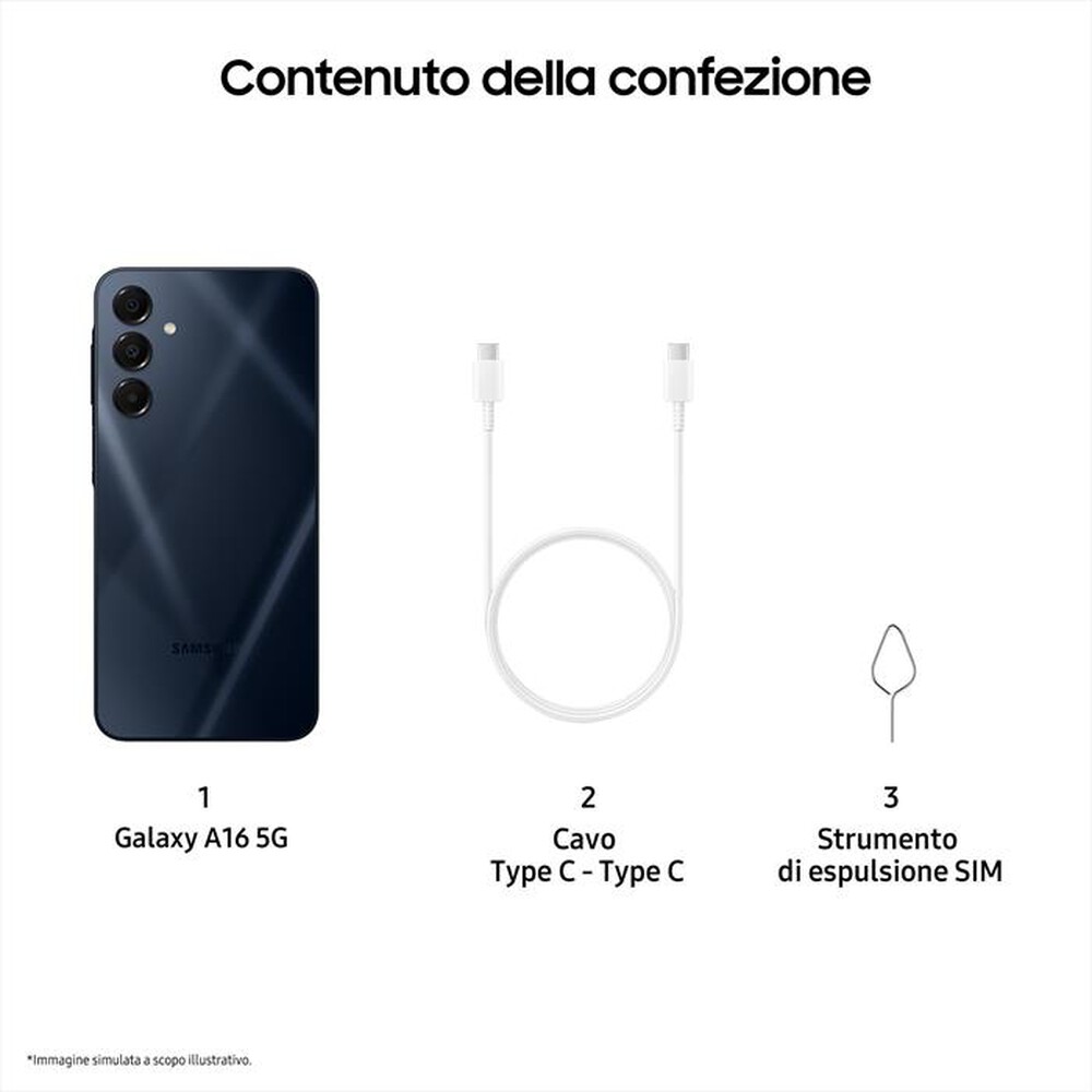 Immagine del prodotto WIND - 3 - SAMSUNG Galaxy A16 LTE-Nero