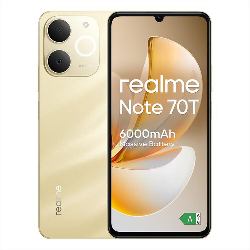 Immagine del prodotto REALME - Smartphone NOTE 70T SPECIAL EDITION 4/256GB-BEACH GOLD