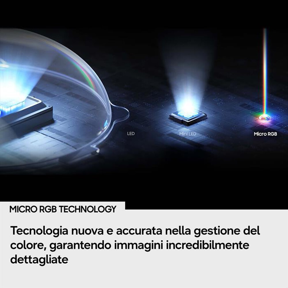 Immagine del prodotto SAMSUNG - Smart TV Micro LED RGB 4K AI 65" MRE65R95HATXZT-Black