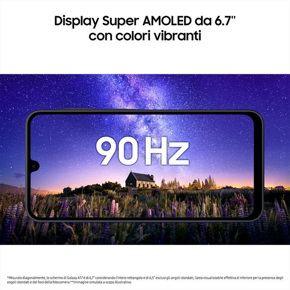 Immagine del prodotto SAMSUNG - Smartphone GALAXY A17 LTE 256GB-Light Blue