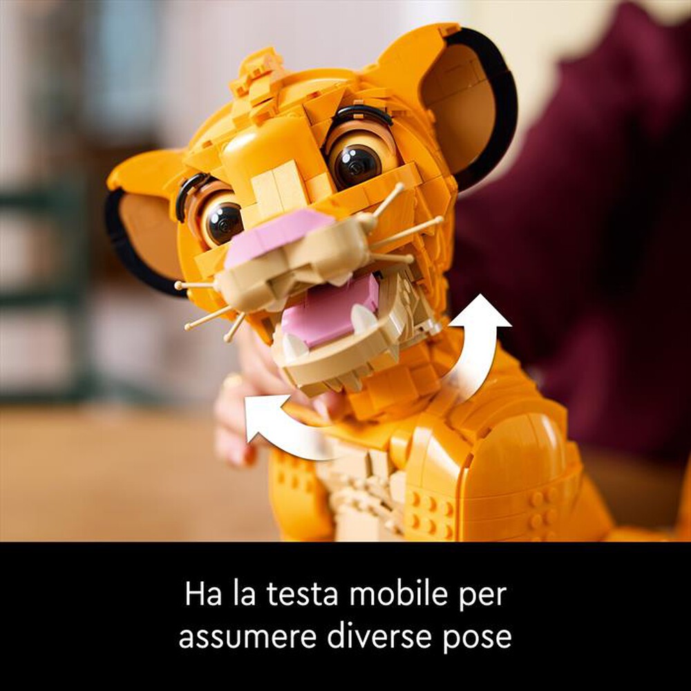 Immagine del prodotto LEGO - DISNEY CLASSIC Giovane Simba, Re Leone 43247